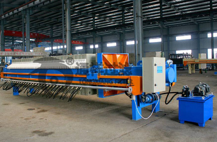 1000型號(hào)隔膜壓濾機(jī)